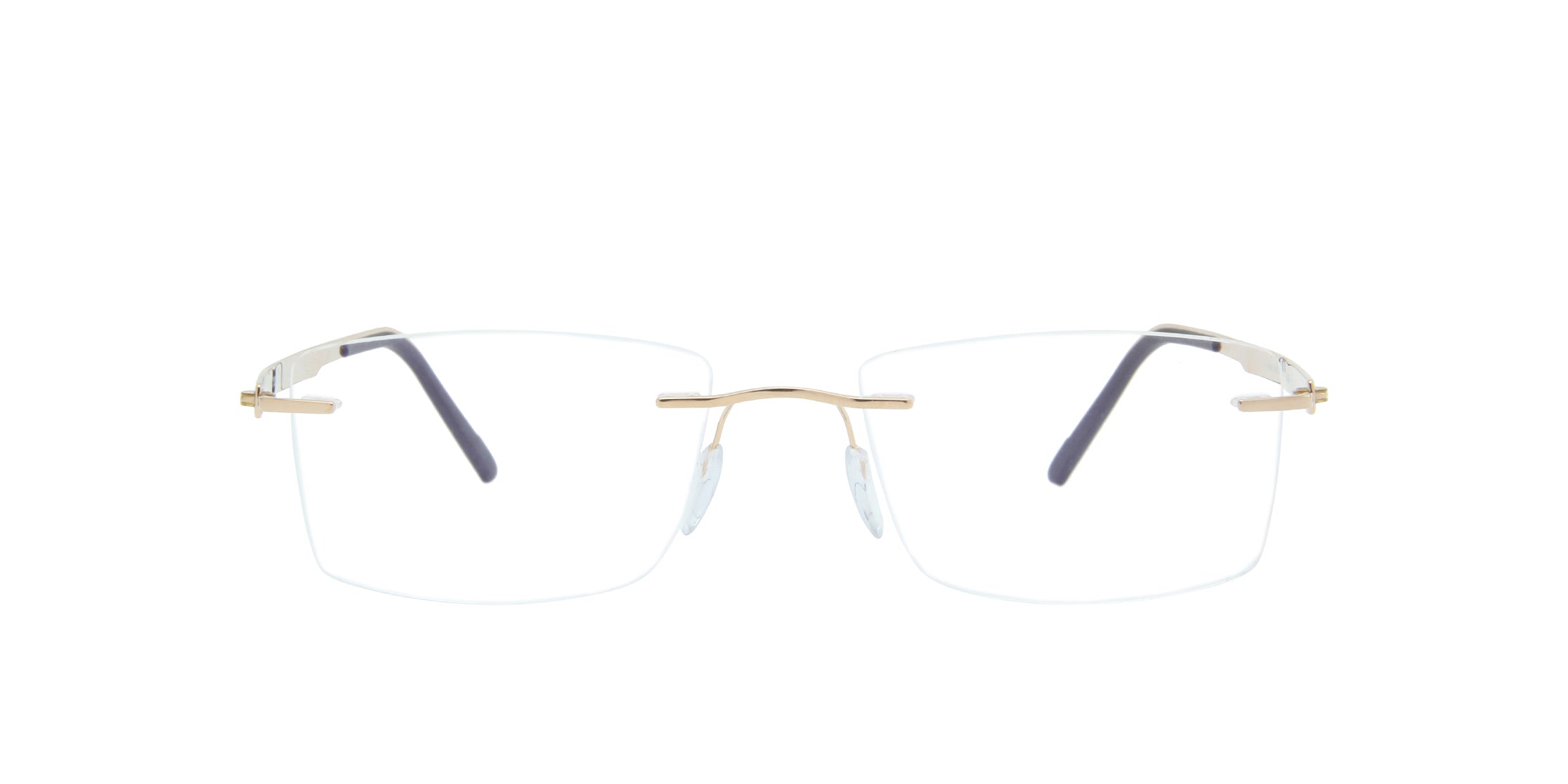 Luxury deals rimless eyeglasses